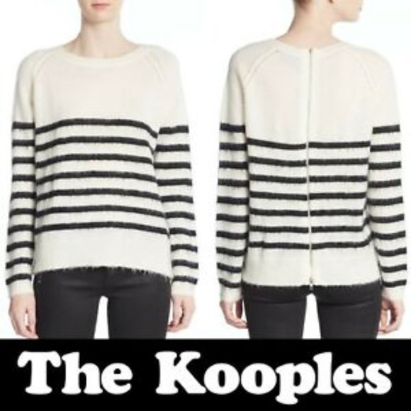 The Kooples Striped Wool Sweater (Sz M) - Picture 1 of 4